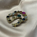 Gucci Brooch Gold 187314